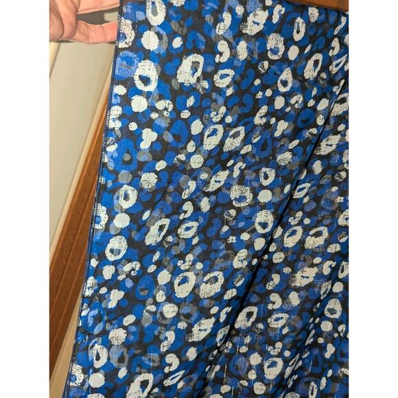 New cato womens one size cover up swim Pom Pom Blue Light Weight - Picture 7 of 8